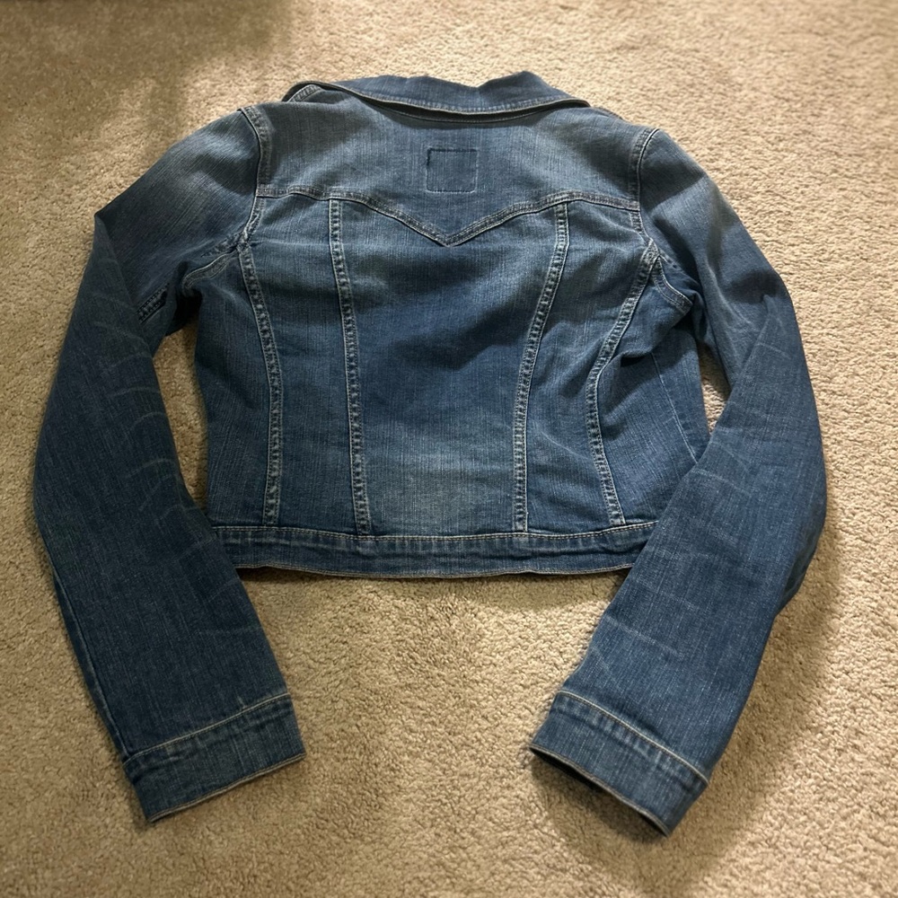 Jessica Simpson Pixie Denim Button-Up Jacket Size… - image 3